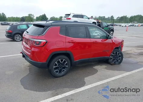 2019 Jeep Compass Trailhawk 4X4 from USA, damaged, VIN 3C4NJDDB3KT629201